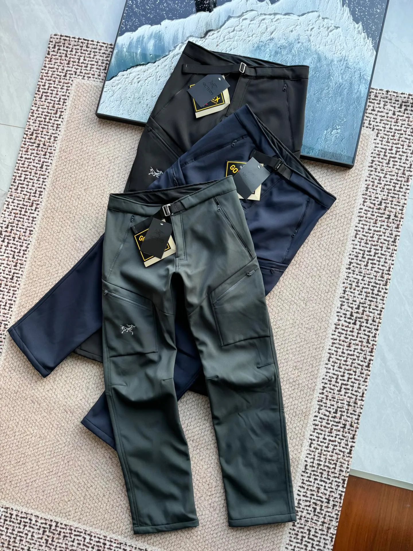 Arcteryx GAMMASeries Gamma mx pant ！ Versatile， ， ， ， 。 , ， YKK ， ， 。 。 ➕ 、 、 Quality ， !!! ， 、 、 、 、 、 ! ， ! 、 ， ， 、 Breathable， ! ， ， ! ， ， 、 、 、 + ， ! ， ! ， ！ Black Dark Gray Size M 84 103 100-120 L 88 105 120-140 XL 92 107 140-160 2XL 96 109 160-180 3XL 100 111 180 ， 1-2㎝ ！！